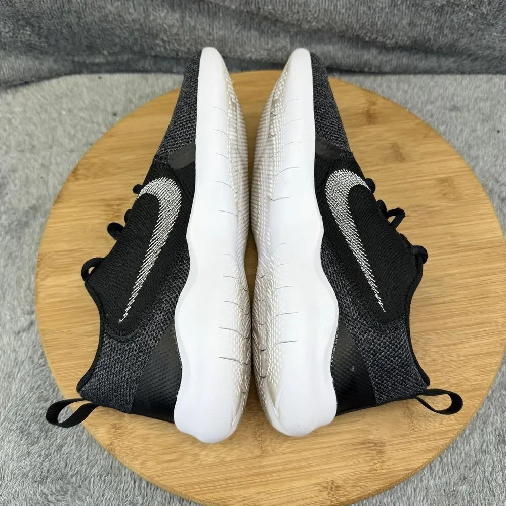 Nike Flex Experience Run 10 Shoes Womens Size 6.5 Black Mesh Sneakers CI9964-002